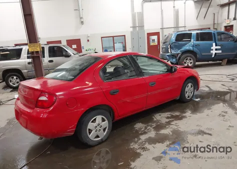 2003 Dodge Neon Se из США, поврежденный, VIN 1B3ES26C53D153680